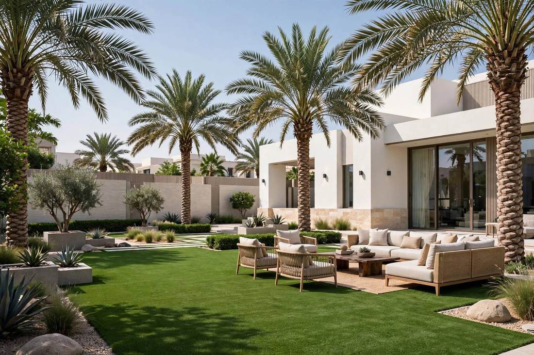 Artificial Grass in Al Bahia, Abu Dhabi by Clad and Craft