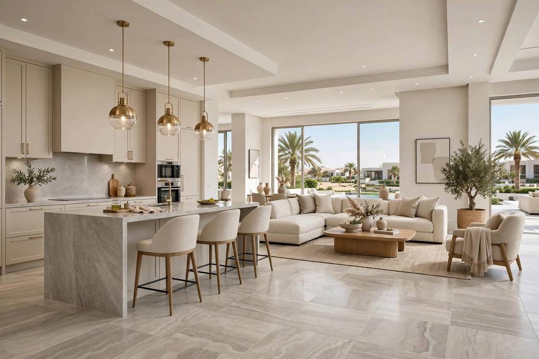 LVT Flooring in Al Jubail Island, Abu Dhabi by Clad and Craft