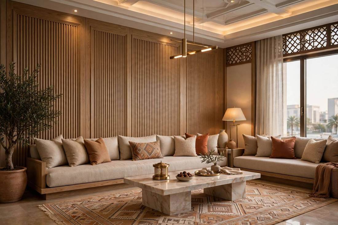 Wall Panels in Al Samha, Abu Dhabi by Clad and Craft