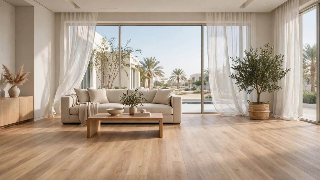 SPC Flooring in Abu Dhabi