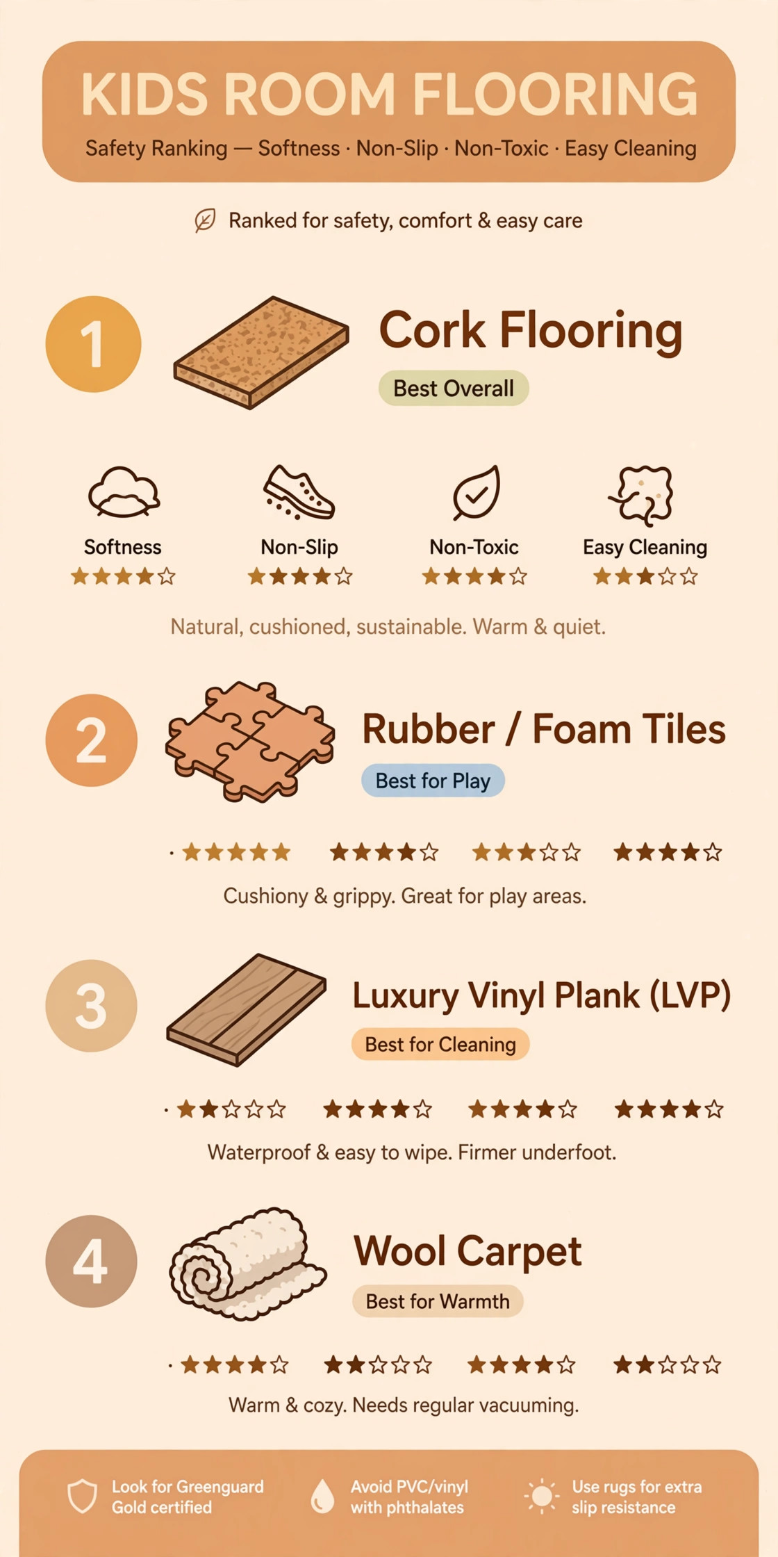Infographic: Best Safe Flooring for Kids Rooms in the UAE: A Parent's Guide