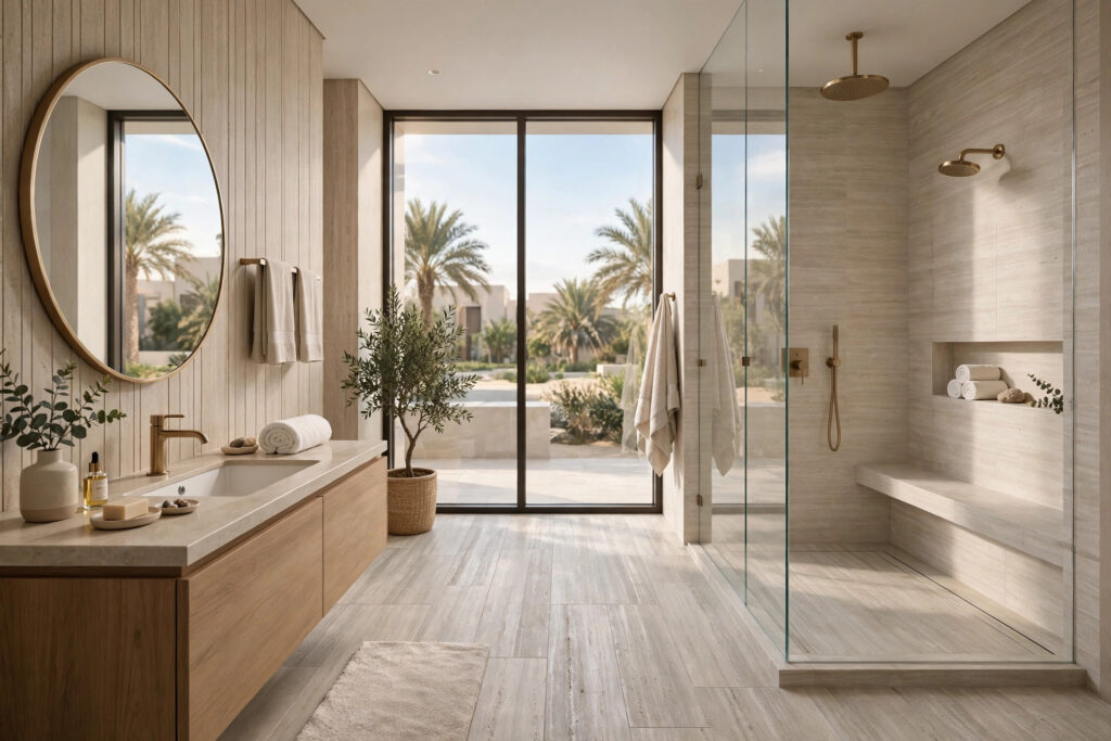 Bathroom Flooring Options UAE: A Waterproof Guide for Homes and Villas