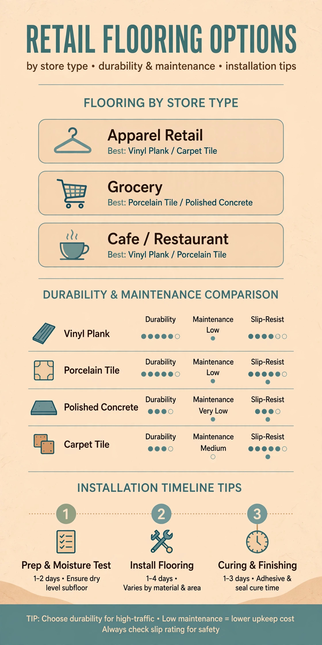 Infographic: Retail Shop Flooring UAE: Floors That Sell
