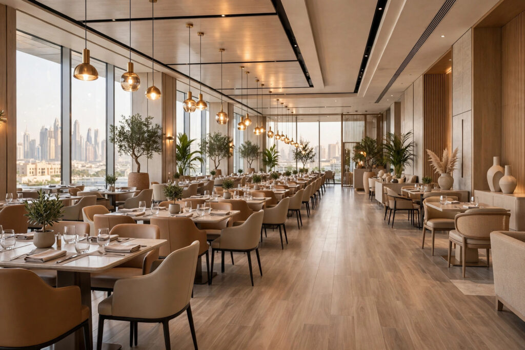 Restaurant Flooring UAE