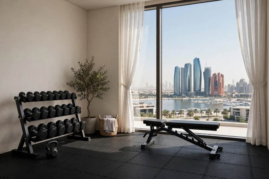 Home Gym Flooring in Abu Dhabi: Rubber Tiles vs Foam Mats (Prices and What We Would Buy)