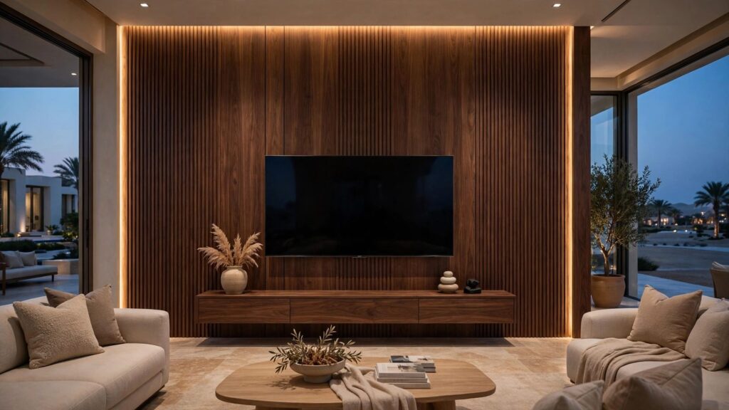 50 TV Wall Design Ideas for UAE Homes